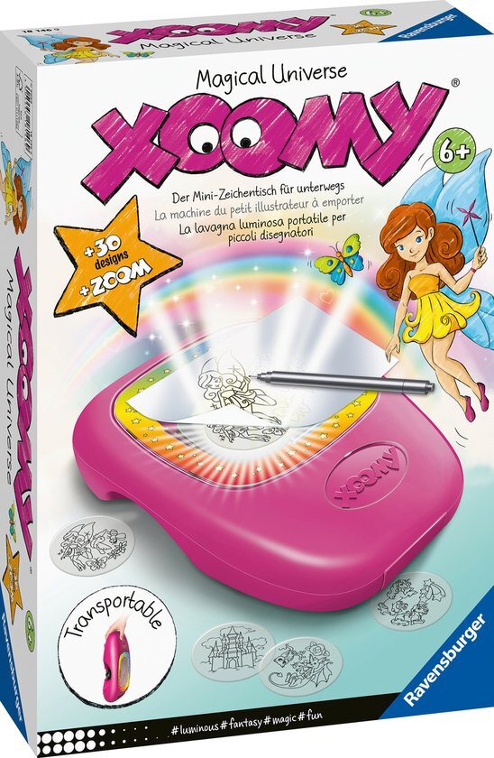 Ravensburger Xoomy® Xoomy Fairies and Unicorns tekenkoffer