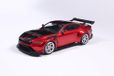 Solido Ford Mustang GTD Molten Magenta 2025 - Diecast modelauto metallic TRI-Coat, gedetailleerde miniatuur, rood, 1:43