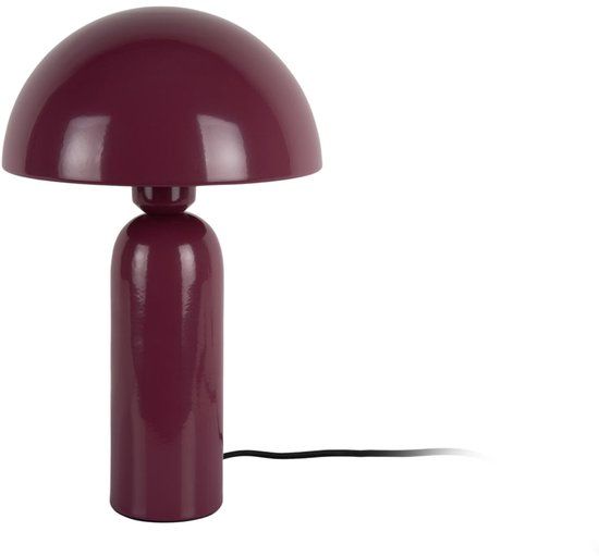 Leitmotiv Tafellamp Atrayente - Paars - 22x22x35cm - Modern