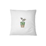 Bona Basics Decoratieve kussenhoes Wit 45x45 cm