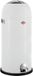 WESCO Kickmaster Maxi Prullenbak | Pedaalemmer | 40 Liter | Metaal - Mat wit