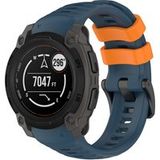 Techsuit Bracelet W076 pour Garmin Instinct E 40mm, Bleu