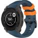 Techsuit Bracelet W076 pour Garmin Instinct E 40mm, Bleu