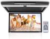 Pyle Moniteur de toit - Images Full HD claires, conception rabattable pour un accès facile, entrée HDMI et émetteur IR, idéal pour le divertissement automobile