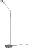 TRIO LEUCHTEN Franklin Vloerlamp - 6.5W - Nikkel Mat