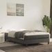 vidaXL Boxspring Bed 120x200 cm Donkergrijs Fluweel