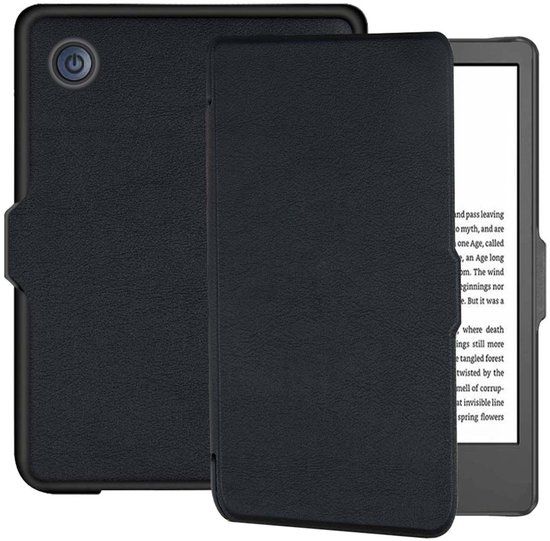 imoshion Ploonk B.V. Ereader Hoes - Geschikt voor Kobo Clara 2E/Tolino Shine 4 - Zwart
