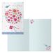 DOHE Fiori Moederdagkaarten, cadeau voor moeders, inclusief papieren envelop, afmeting 11,5 x 17 cm, bedankkaarten, 6 stuks
