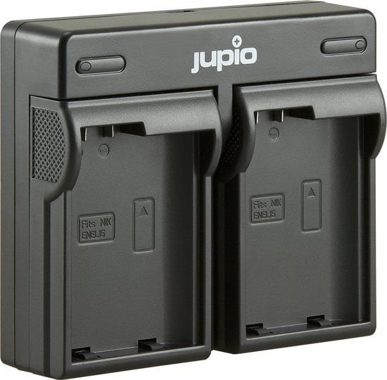 Jupio Value Pack: 2x EN-EL15C 2100mAh Battery + USB Dual Charger