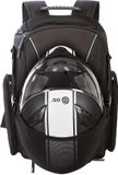 Unyqoos Sac à dos moto, 20-30L, Étanche, Noir, Polyester, Compartiment pour ordinateur portable