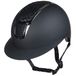 HKM Glamour Shield Rijhelm voor dames Zwart/Zilver 59-61 cm