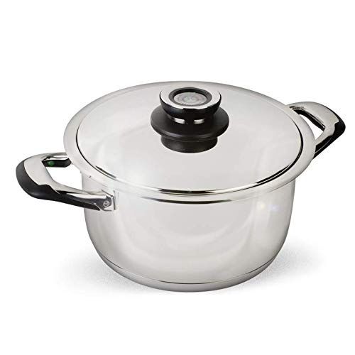 Ecovitam 6 l, 2002-24 Kookpan - 24 cm - Zilver - Roestvrij staal