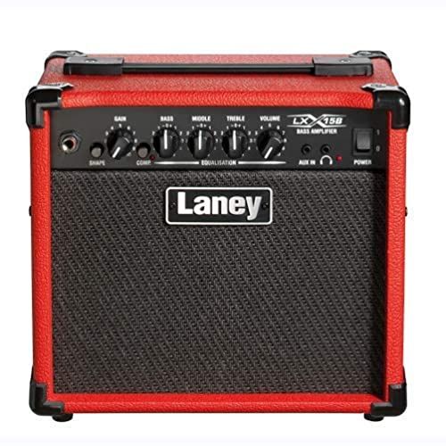 Laney LX15B LX Series - basgitaar amp, 15 watt, rood