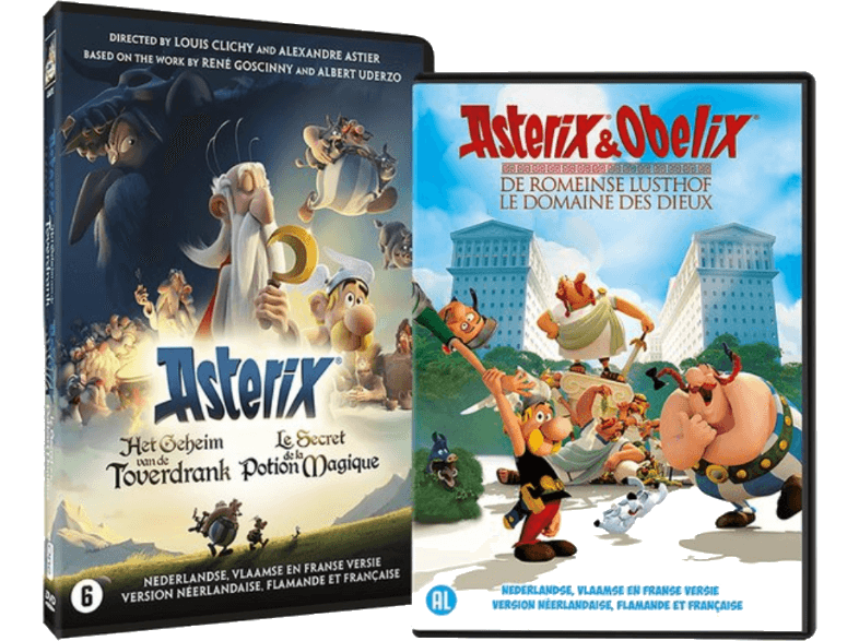 WW ENTERTAINMENT Asterix: Het Geheim van de Toverdrank & De Romeinse Lusthof DVD dvd