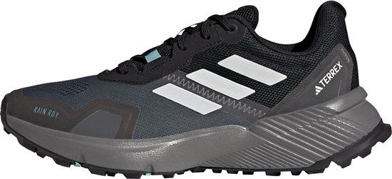 adidas TERREX Soulstride RAIN.RDY Trail Running Schoenen - Dames - Zwart - Maat 39 1/3