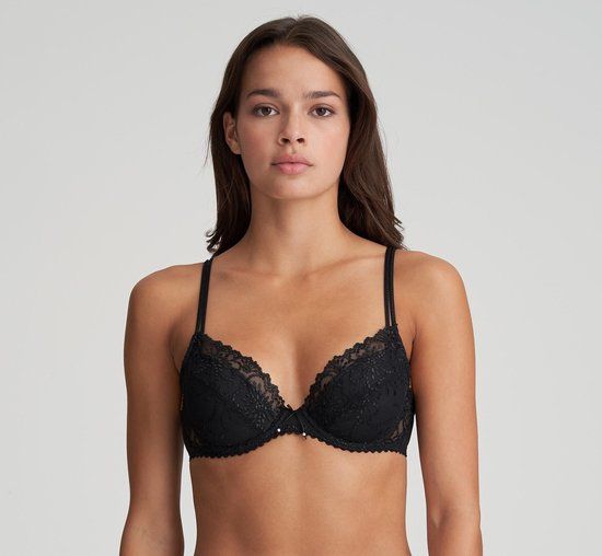 Marie Jo Jane Push Up Bh 0101337 Zwart - maat EU 80D / FR 95D