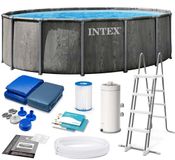 Intex Prism Frame™ Serie Opzetzwembad 457 x 122 cm
