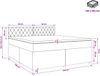 vidaXL Boxspringbed met matras Donkergroen 140 x 190 cm Fluweel