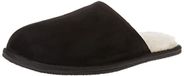 Amazon Essentials Heren Cosy Slipper, Zwart Microsuede, 43 EU