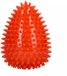 Dog Comets Cosmic Egg - L - Hondenspeelgoed - Drijvend Ei met Pieper - Onvoorspelbare Stuiter - Oranje