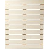 Houten decoratie bord - 50,2 x 40 cm - Multiplex - Unisex