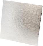 Tala Vierkant Taartplateau – 30 x 30 cm – Extra Stevig – 12 mm Dikte – Zilverkleurig
