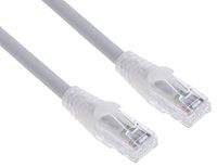 RS PRO Ethernetkabel Cat.6, 3m, grijze patchkabel, A RJ45 U/UTP stekker, B RJ45, LSZH