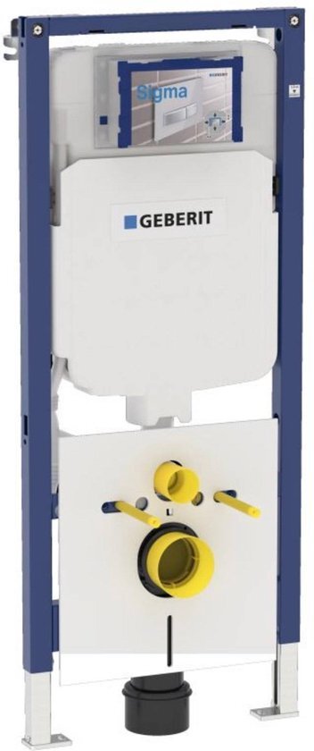 Geberit Duofix sigma ruimtewinnend wc element frontbediening 114cm hoogte 111794001