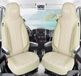Bremer Sitzbezüge Premium Camper stoelhoezen voor Forster Vantasy Vans PLKT205 in Beige (2 losse stoelen)