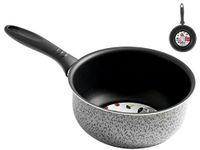 HOME Salpepper steelpan met antiaanbaklaag, 18 cm