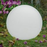 New Garden Buly 40 - buiten tafellamp met kabel - Ø 40 x 26,5 x 35 cm - IP65 - wit