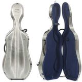 GEWA Cellokoffer Idea Carbon 3.3 Titanium/blauw Made in Germany