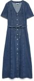 VERO MODA VMJANINA SS V-NECK ANK DENIM DRESS