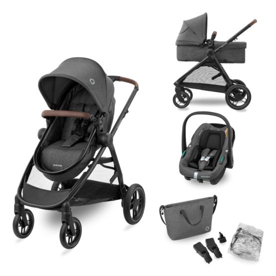 Maxi-Cosi Zelia S Trio All-terrain Kinderwagen - Dark Grey