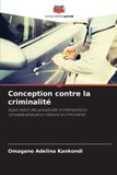 Conception Editions Notre Savoir Conception contre la criminalité Paperback
