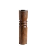 NOUS Living Harper bougeoir bois 25x6,5 cm - noyer
