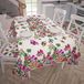 PETTI Artigiani Italiani Tafelkleed, keukentafelkleed, bloemenpatroon, X12-zits (140 x 240 cm), 100% Made in Italy