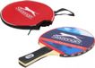 Slazenger Tafeltennisbat - Hout/Kunststof - Rood/Zwart - incl. Opberghoes