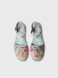 Toni Pons Sandale plate pour femme avec broderie multicolore | GARBET