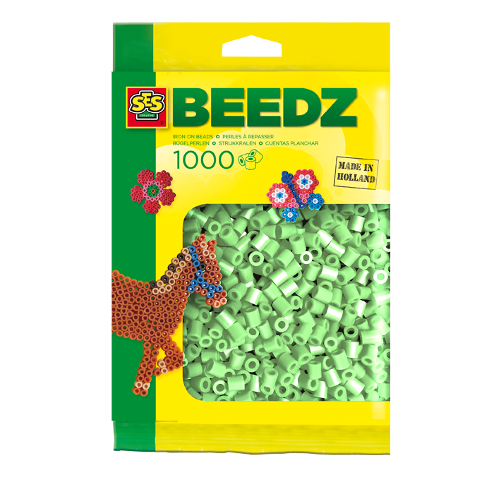 ses Beedz Strijkkralen 1000 mintgroen