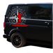 Kompas autocollant pour voiture et caravane