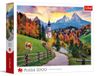 Merkloos Puzzel 2000 stukjes - Herfstlandschap Beierse Alpen - Klassieke puzzel - 961 x 682 mm