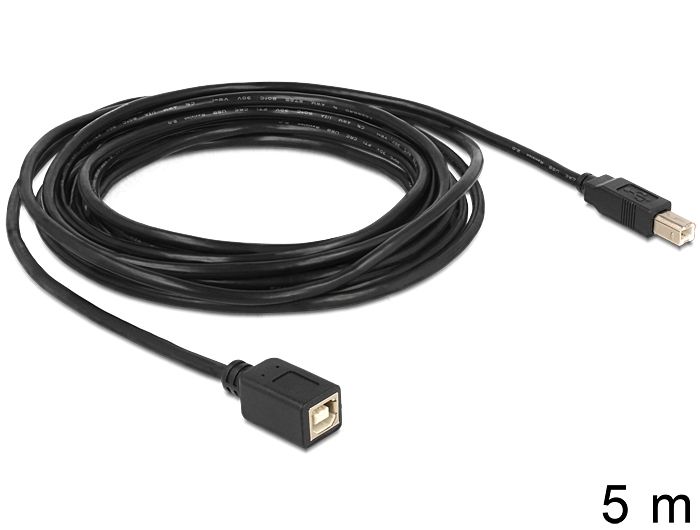 DeLOCK 83429 USB-kabel 5 m Zwart