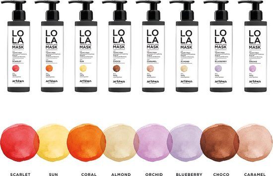Artego Lola Mask Caramel 200ml - Hair Mask for All Hair Types