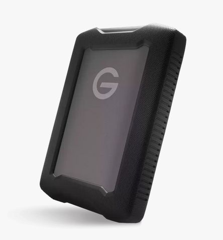 SanDisk G-DRIVE ArmorATD 2TB External Hard Drive - USB-C - Grey