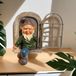 Bol Gnome Tree Decoration Résine Statue Miniature Jardin Nain Artisanat d'aménagement paysager (M âle)