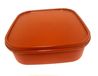 TUPPERWARE Eidgenosse 1.2 L Oranje, boîte de rangement carrée et compacte, système modulaire
