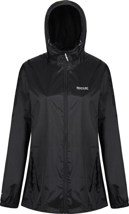 Regatta Pack-It II Women's Rain Jacket - Size 40 - Black