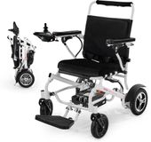 VEVOR Fauteuil roulant électrique 136 kg Pliable 21 km 53 cm Assise