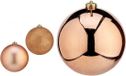 Krist+ Kerstballen 6 Stuks Koper Plastic